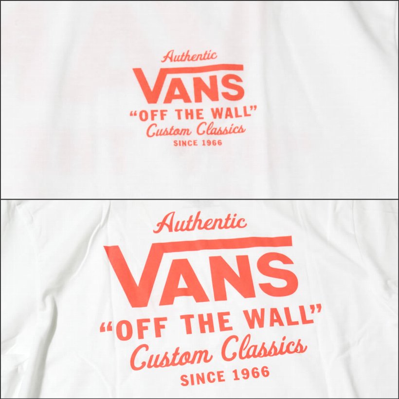 VANS バンズ Tシャツ メンズ 半袖 プリント VN0A36O1 USモデル 日本未発売