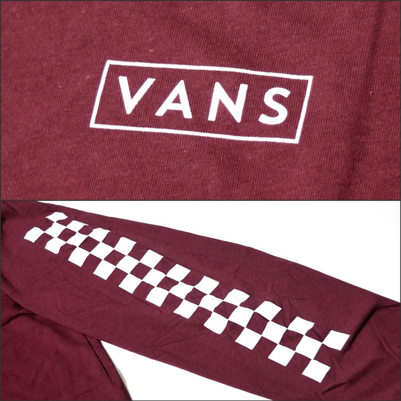 VANS バンズ Tシャツ メンズ 長袖 ロンT VN0A40M8 USモデル 日本未発売