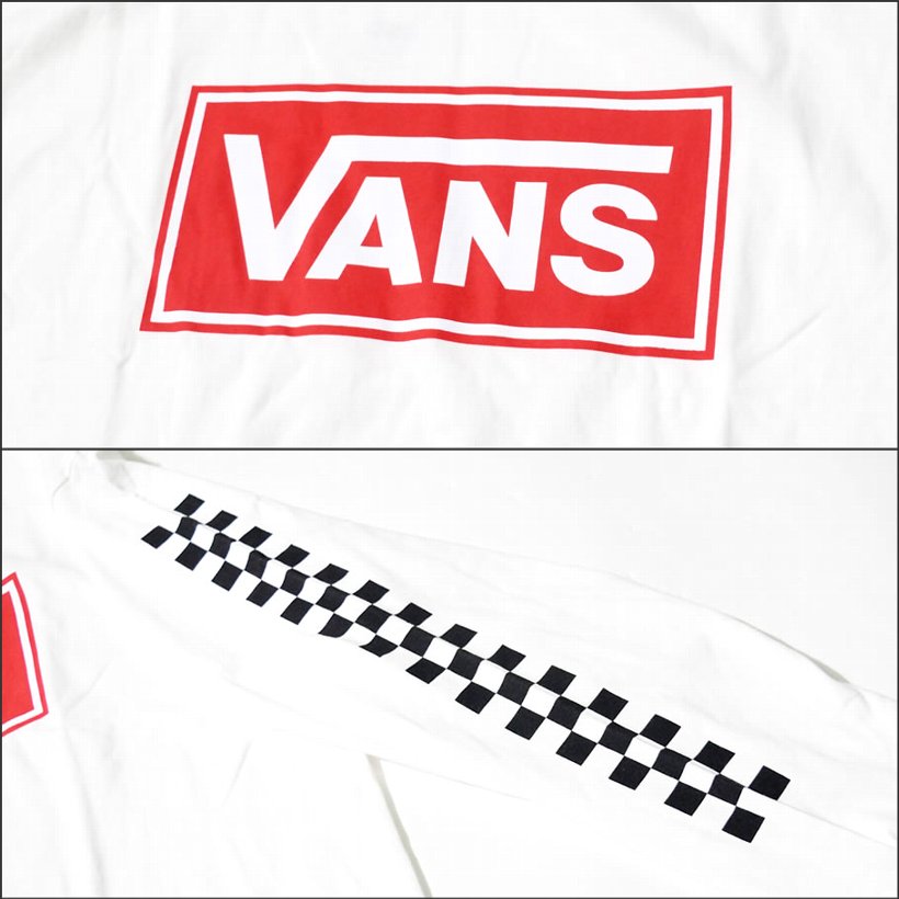 VANS バンズ Tシャツ メンズ 長袖 ロンT VN0A40MA USモデル 2019秋 新作