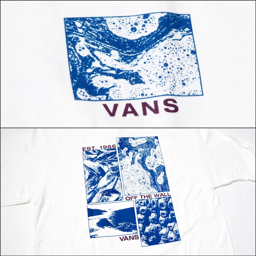 VANS バンズ Tシャツ メンズ 長袖 ロンT VN0A4547 USモデル 2019秋 新作