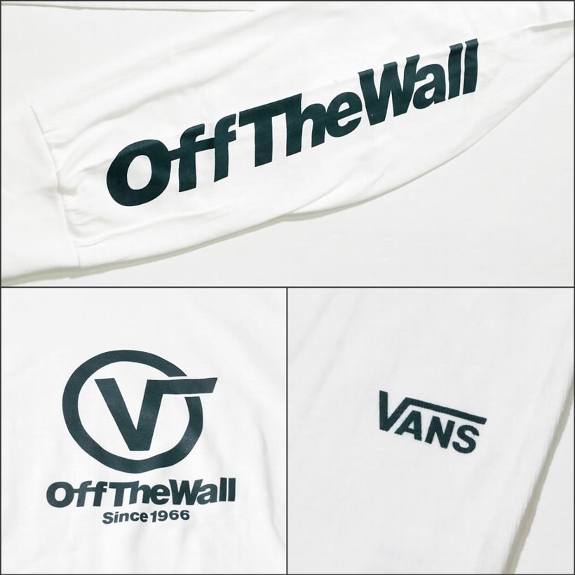 VANS バンズ Tシャツ メンズ 長袖 ロンT VN0A4542 USモデル ストリート系 男子 女子 コーデ ファッション 服 通販