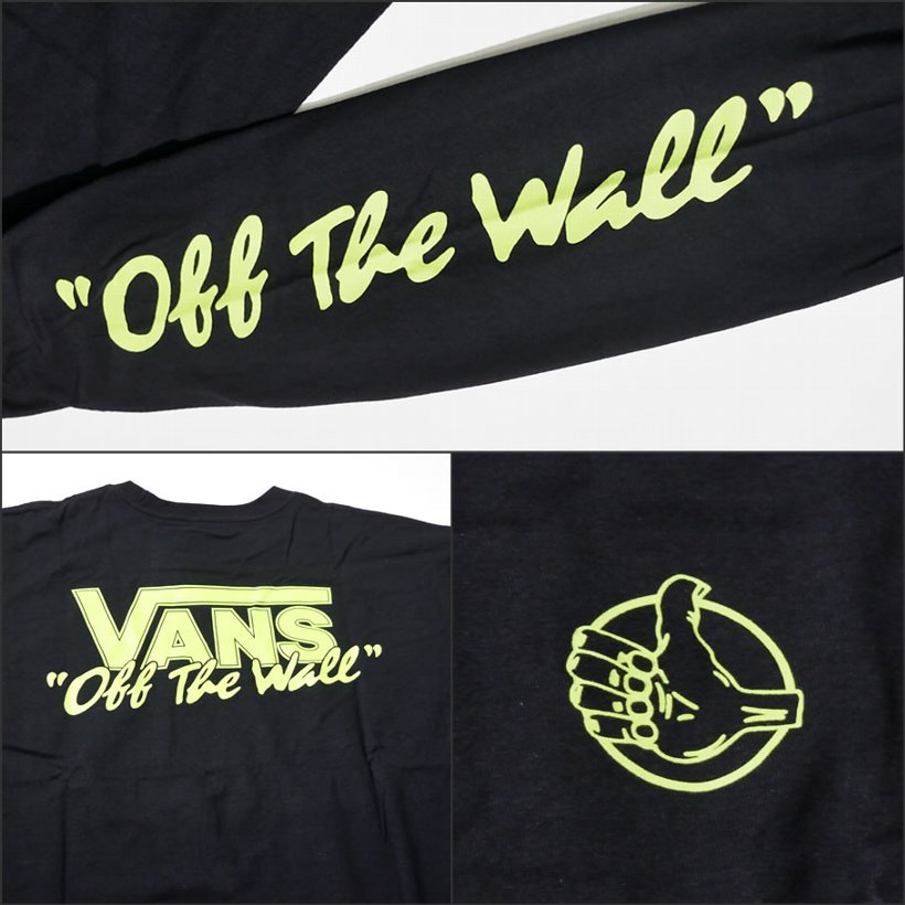 VANS バンズ Tシャツ メンズ 長袖 ロンT VN0A454A USモデル ストリート系 男子 女子 コーデ ファッション 服 通販