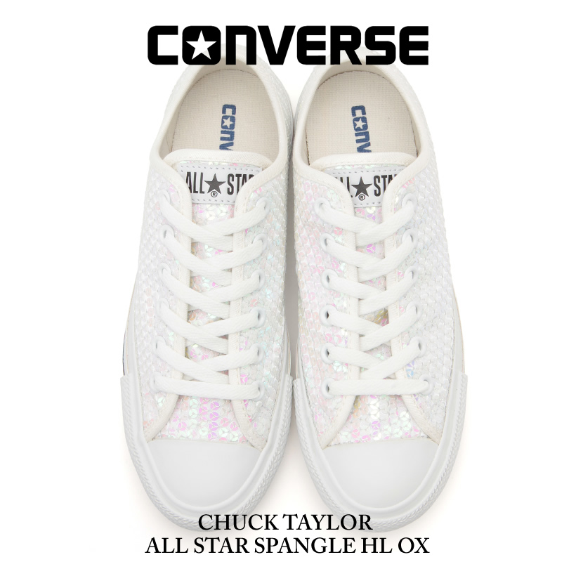 CONVERSE コンバース スニーカー スニーカー CHUCK TAYLOR オールスター ALL STAR SPANGLE HL OX スパンコール
