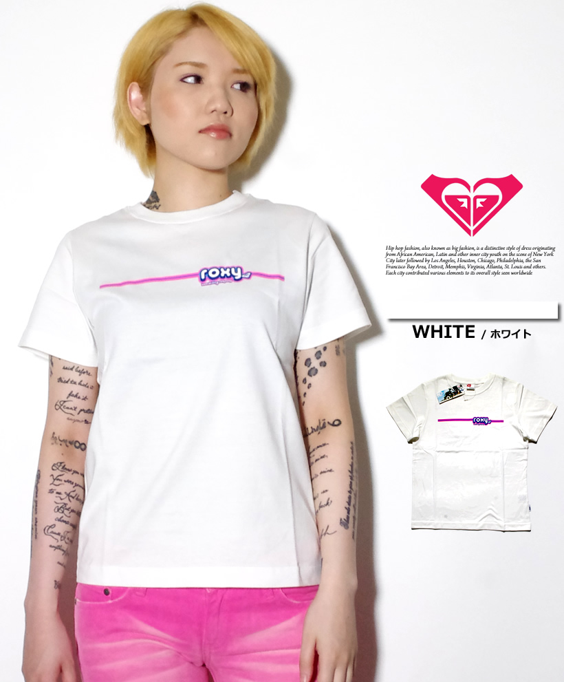 Bガール Roxy ロキシー Tシャツ 半袖 レディース セレブ Hiphop B Girl Wrxt001 Bガール Roxy ロキシー Tシャツ 半袖 レディース セレブ Hiphop B Girl Wrxt001