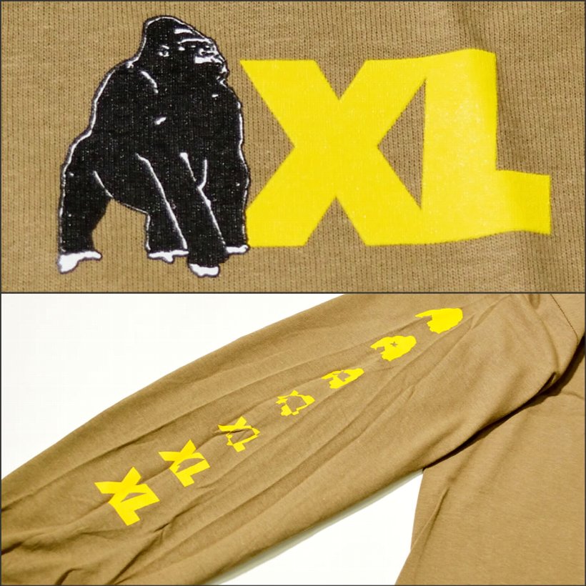 エクストララージ Tシャツ メンズ 長袖 XLARGE TRANSITION LS TEE M18C1403